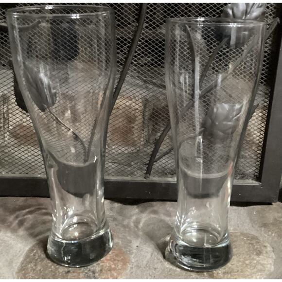 Set Of 2 Anchor Hocking 23oz Beer/Pilsner Glasses - Picture 3 of 7